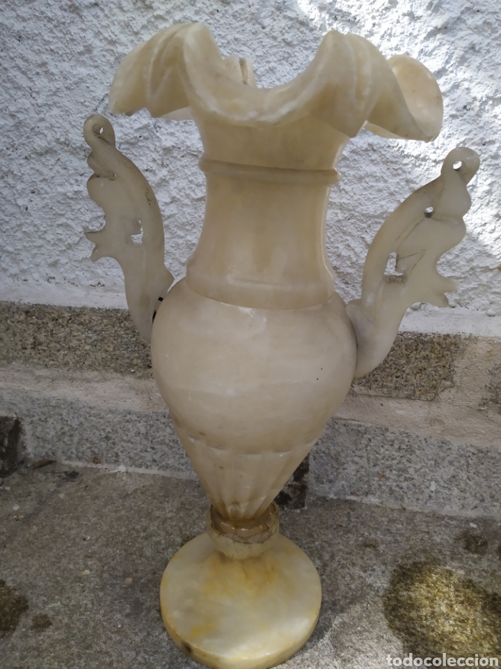 Antig&uuml;edades: Anforas Jarrones de altar material alabastro - Foto 5
