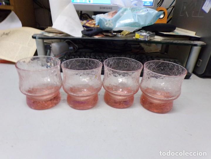 Antig&uuml;edades: ESTAMOS LIQUIDANDO. lote de 4 vasos de cristal ref 113 - Foto 1