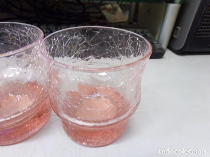 Antig&uuml;edades: ESTAMOS LIQUIDANDO. lote de 4 vasos de cristal ref 113 - Foto 2