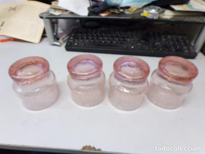 Antig&uuml;edades: ESTAMOS LIQUIDANDO. lote de 4 vasos de cristal ref 113 - Foto 3