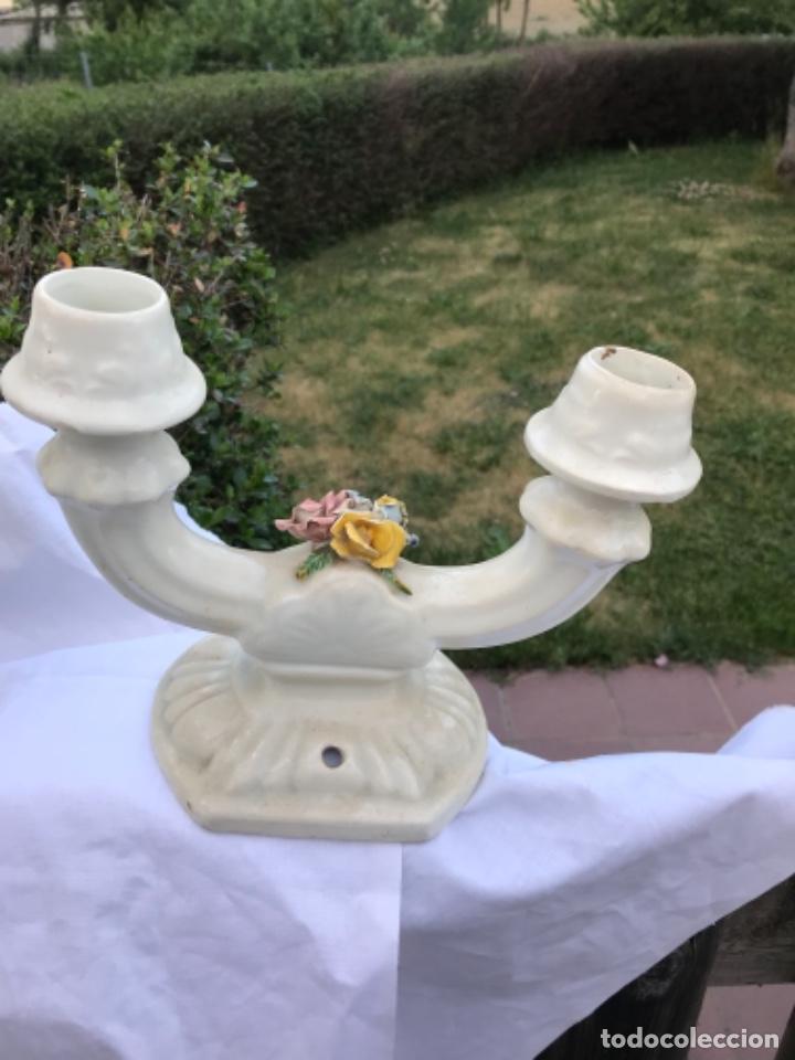 Antig&uuml;edades: Candelabros, porcelana, - Foto 5