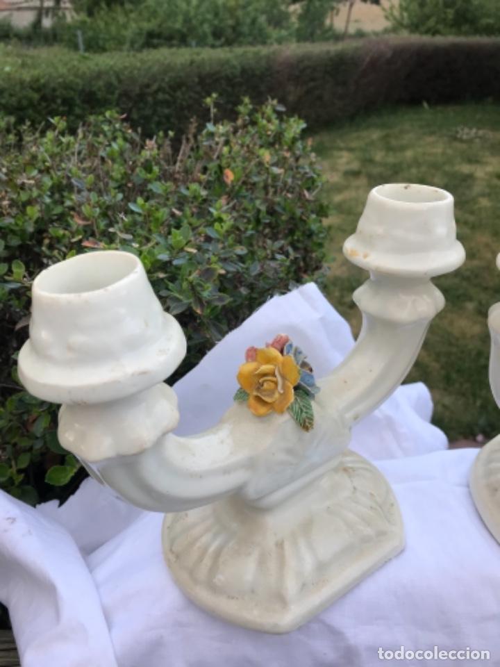 Antig&uuml;edades: Candelabros, porcelana, - Foto 7