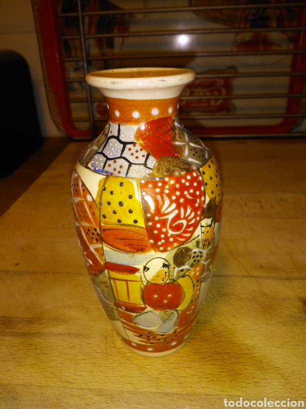 Antig&uuml;edades: florero de porcelana china - Foto 2