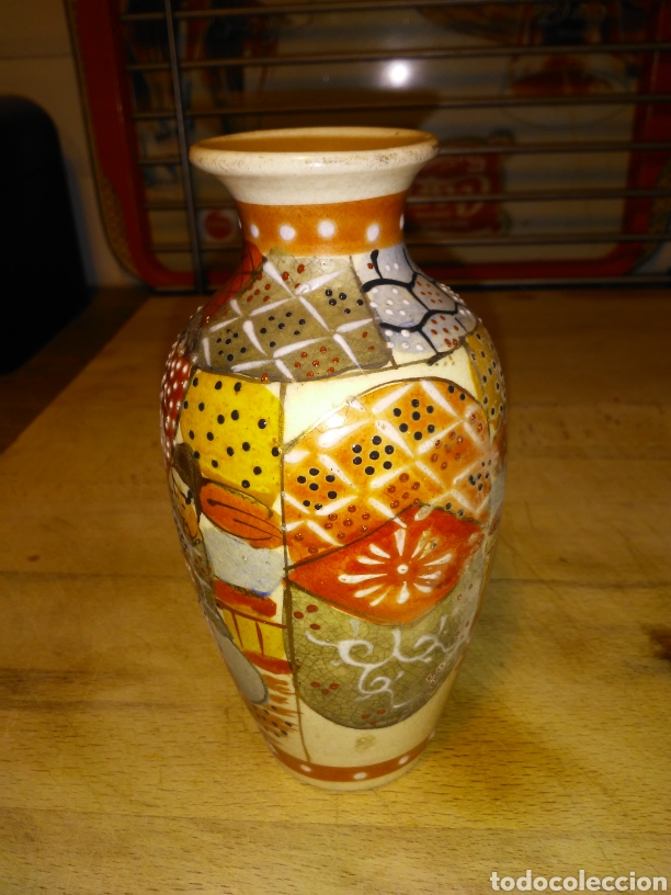 Antig&uuml;edades: florero de porcelana china - Foto 3