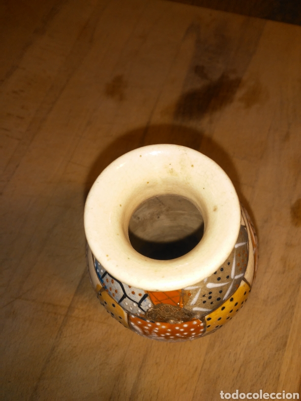 Antig&uuml;edades: florero de porcelana china - Foto 4