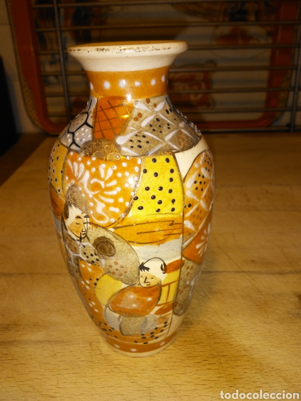 Antig&uuml;edades: florero de porcelana china - Foto 1