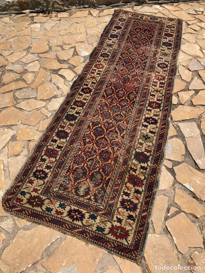 Antig&uuml;edades: ALFOMBRA PERSA PASILLO ANTIGUA - Foto 1