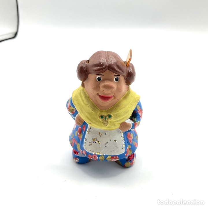 Antig&uuml;edades: Antigua figurita mujer - Foto 1