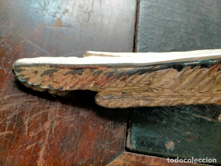 Antig&uuml;edades: PAREJA DE FAISANES METAL PLATEADO - Foto 26