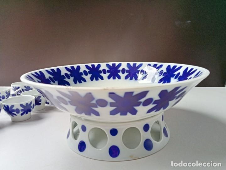 Antig&uuml;edades: Juego de queimada con 5 tazas - Foto 3