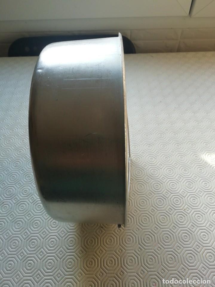 Antig&uuml;edades: Colador de aluminio antiguo - Foto 3