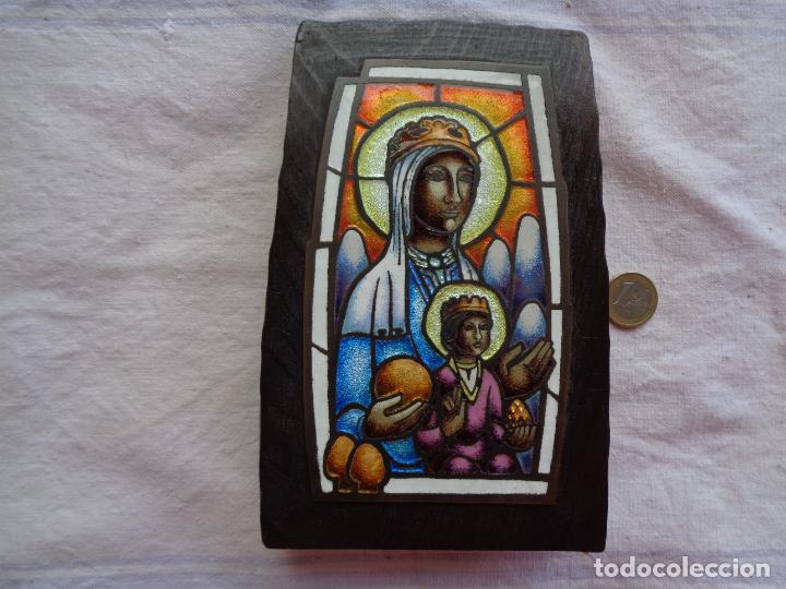 Antig&uuml;edades: ESMALTE VIRGEN DE MONSERRAT - Foto 1