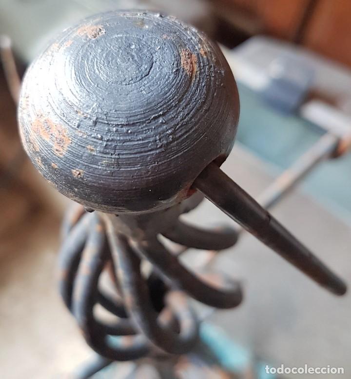 Antig&uuml;edades: UTENSILIOS DE CHIMENEA EN FORJA - Foto 2