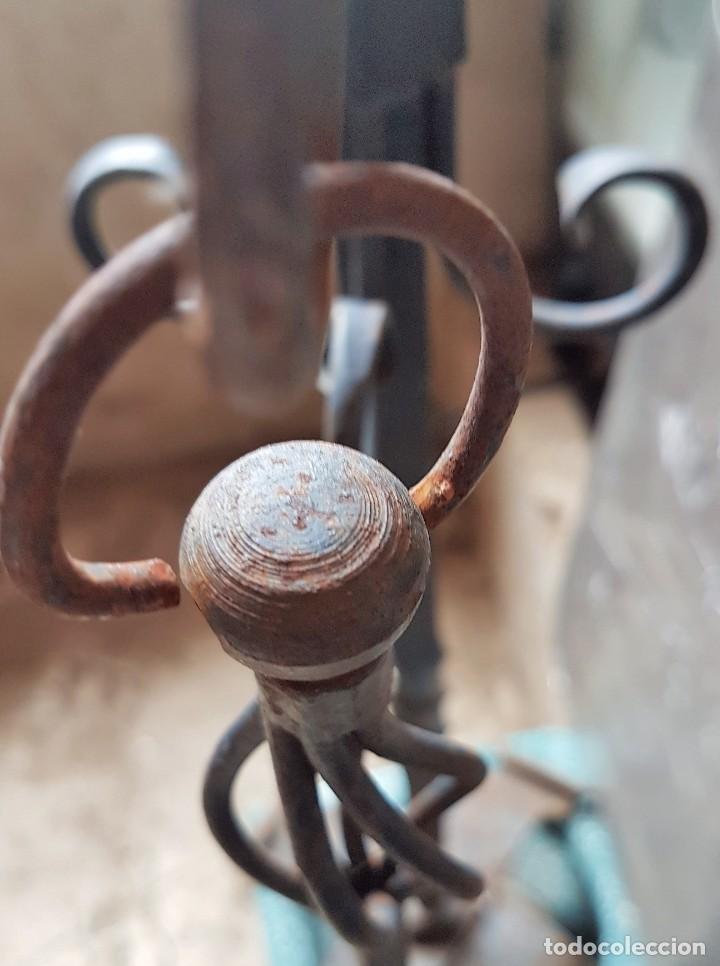 Antig&uuml;edades: UTENSILIOS DE CHIMENEA EN FORJA - Foto 4