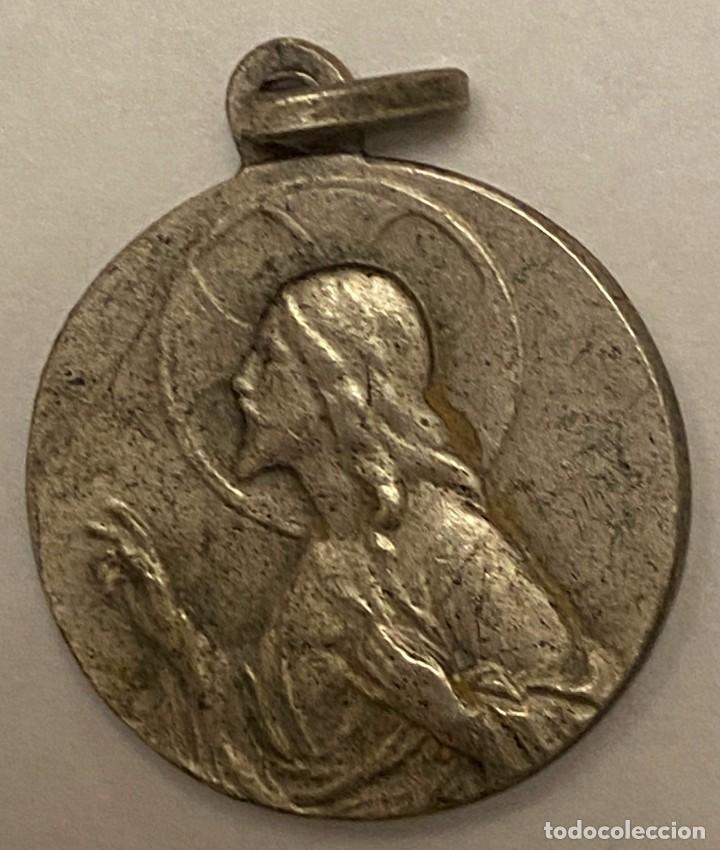 Antig&uuml;edades: ANTIGUA MEDALLA RELIGIOSA, MIDE 2 CMS. - Foto 2