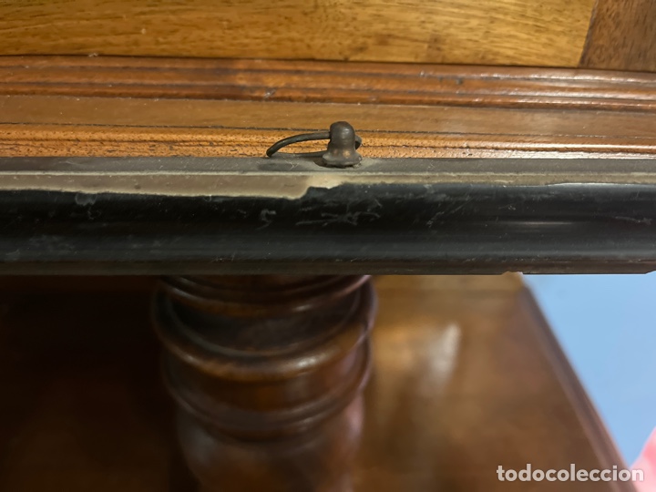 Antig&uuml;edades: Marco antiguo de madera ebonizado - Foto 3
