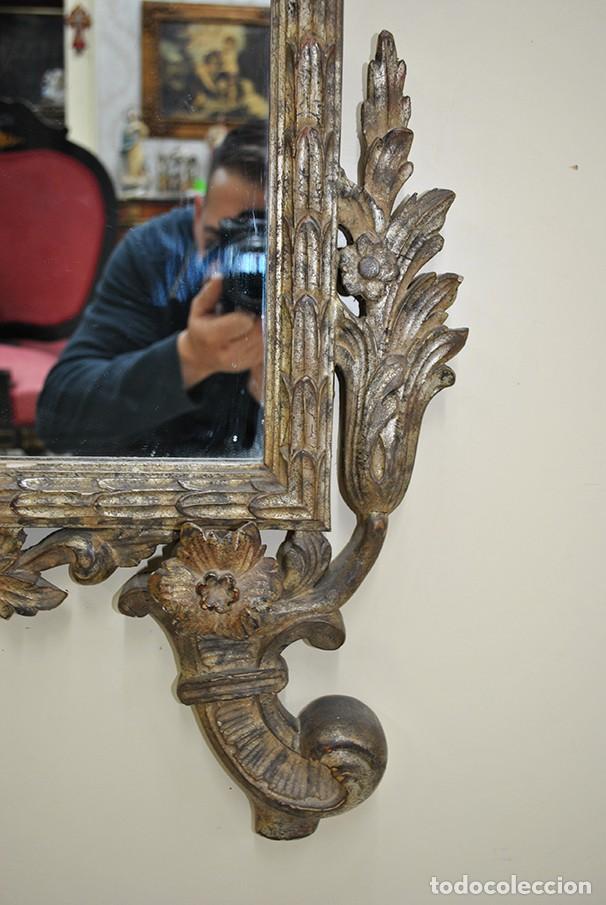 Antig&uuml;edades: ESPEJO ANTIGUO DE MADERA ESTILO IMPERIO - Foto 9