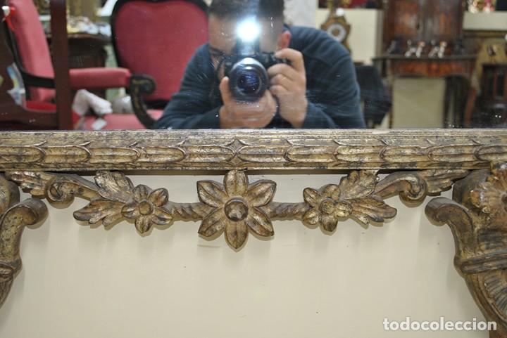 Antig&uuml;edades: ESPEJO ANTIGUO DE MADERA ESTILO IMPERIO - Foto 10