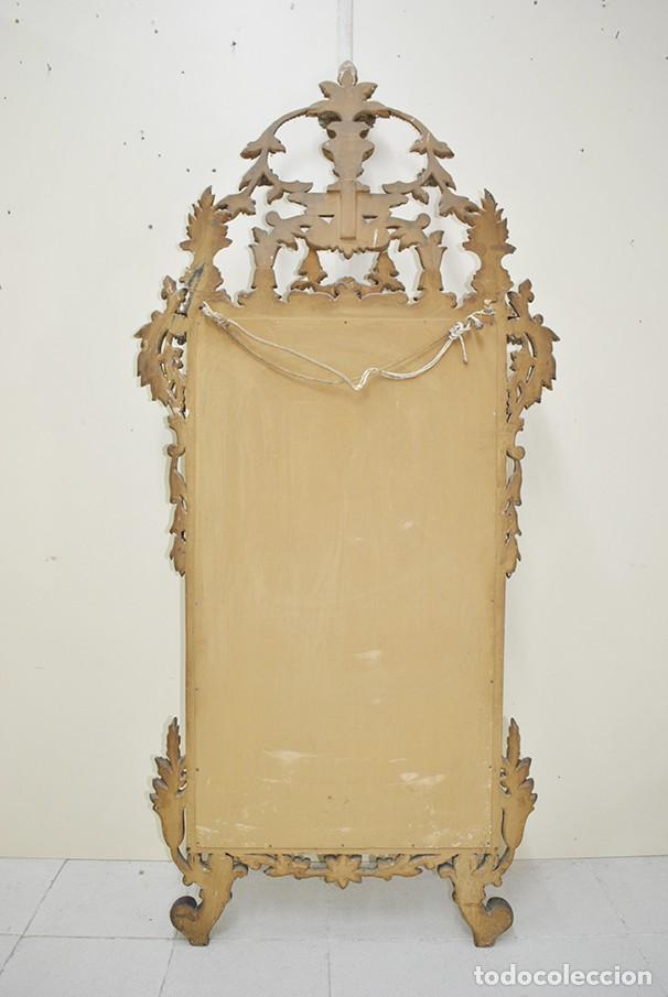 Antig&uuml;edades: ESPEJO ANTIGUO DE MADERA ESTILO IMPERIO - Foto 11