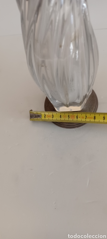Antig&uuml;edades: Florero de cristal de Murano.Base de plata - Foto 8
