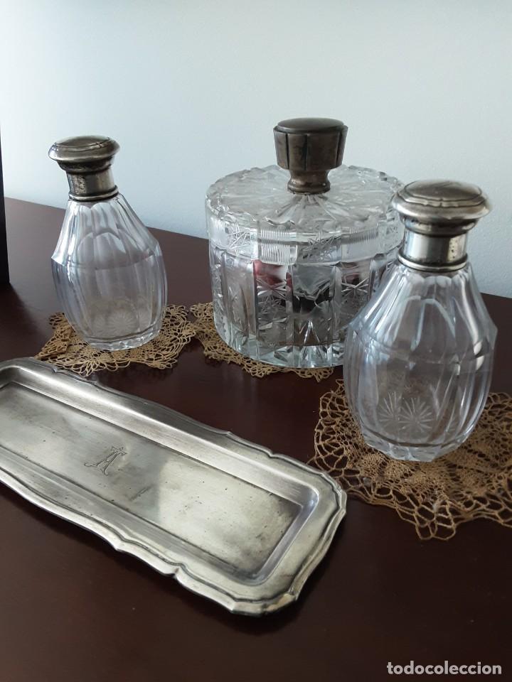 Antig&uuml;edades: tocador plata - Foto 13