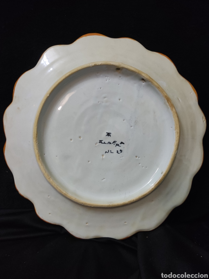 Antig&uuml;edades: Plato Talavera N&deg;25, bozzani - Foto 2