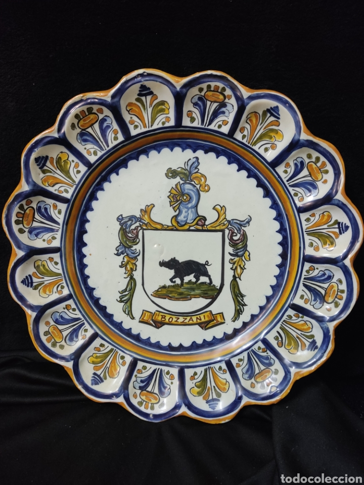 Antig&uuml;edades: Plato Talavera N&deg;25, bozzani - Foto 1