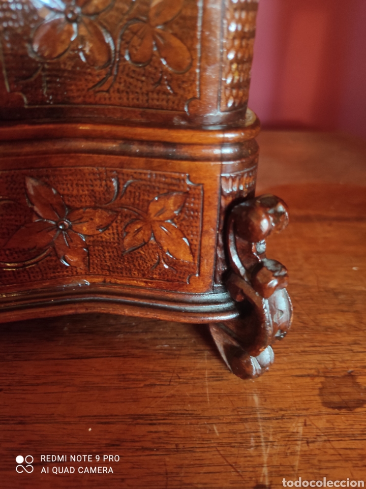 Antig&uuml;edades: Joyero con caja de m&uacute;sica - Foto 8