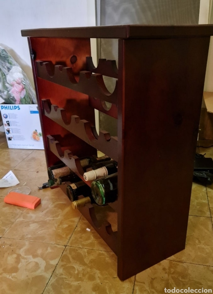 Antig&uuml;edades: Botellero m&aacute;xima calidad - Foto 1