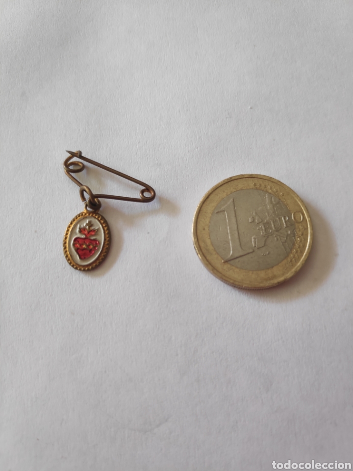 Antig&uuml;edades: Broche Sagrado Coraz&oacute;n - Foto 2