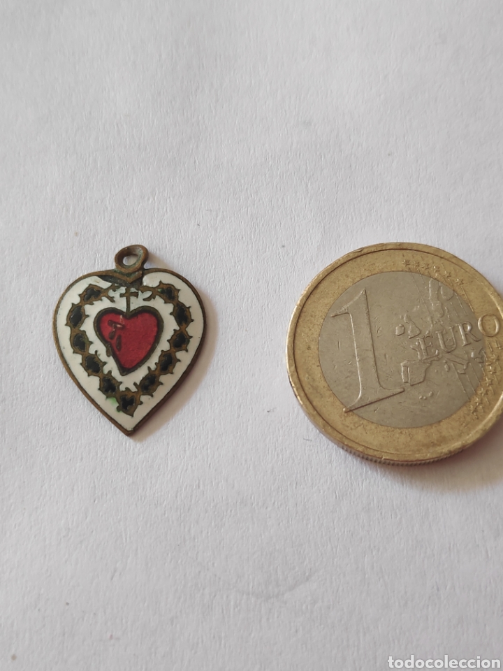 Antig&uuml;edades: Medalla Sagrado Coraz&oacute;n - Foto 3