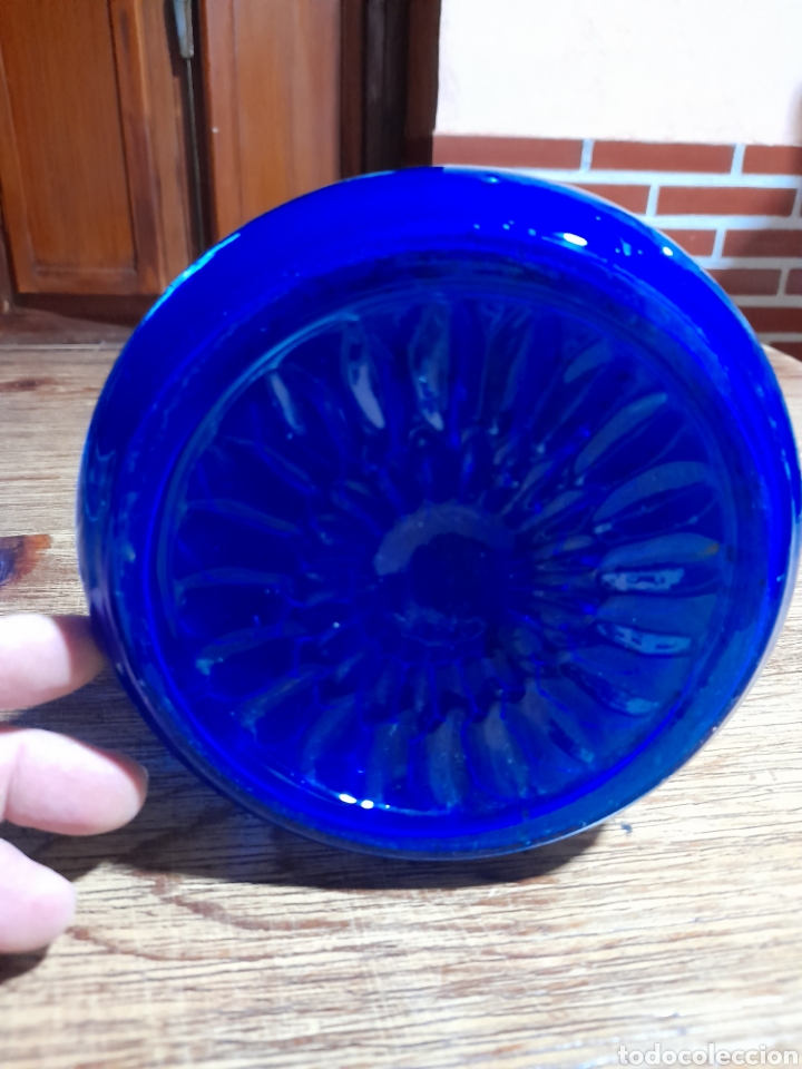 Antig&uuml;edades: Jarr&oacute;n azul con dorados - Foto 6