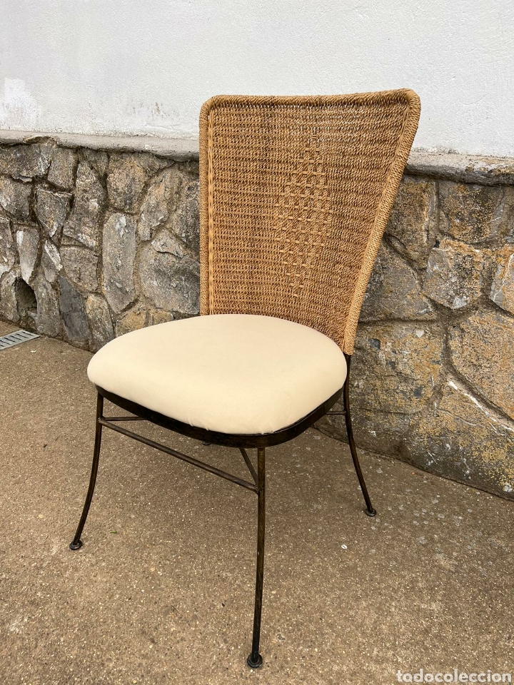 Antig&uuml;edades: silla rayan / mimbre , ver descripci&oacute;n - Foto 6