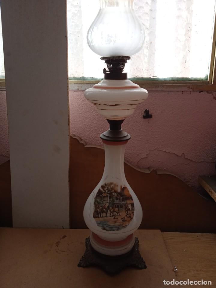 Antig&uuml;edades: Quinqu&eacute; antiguo grande - Foto 1