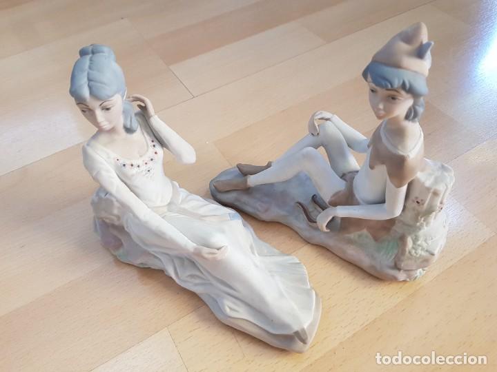 Antig&uuml;edades: Conjunto de dos figuras estilo Lladr&oacute; - Foto 1