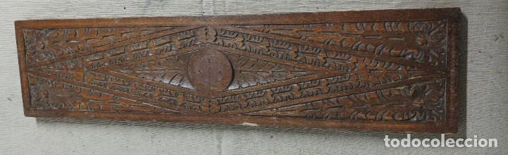 Antig&uuml;edades: Frontal caj&oacute;n tallado madera haya - Foto 1