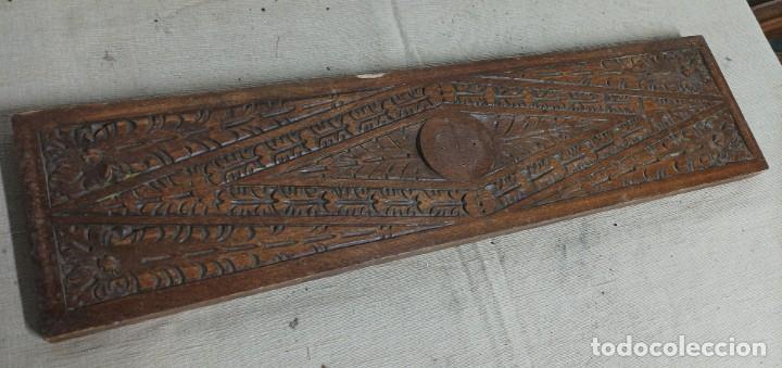 Antig&uuml;edades: Frontal caj&oacute;n tallado madera haya - Foto 2