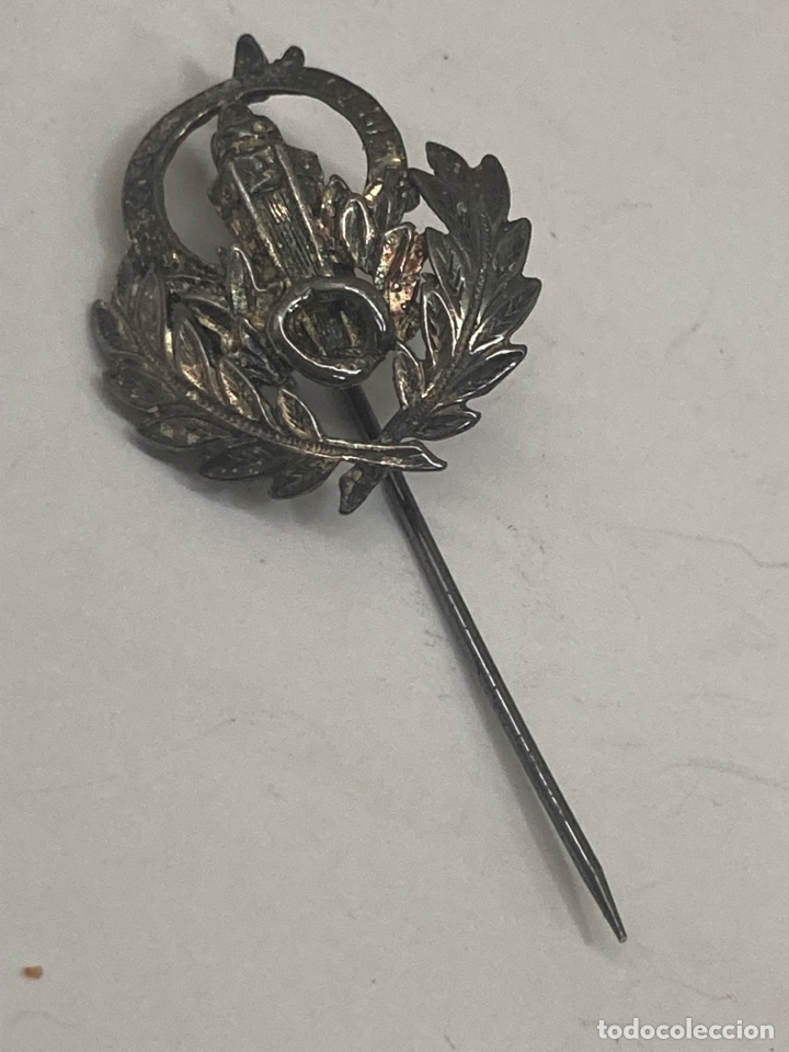 Antig&uuml;edades: Broche de plata fallero - Foto 1