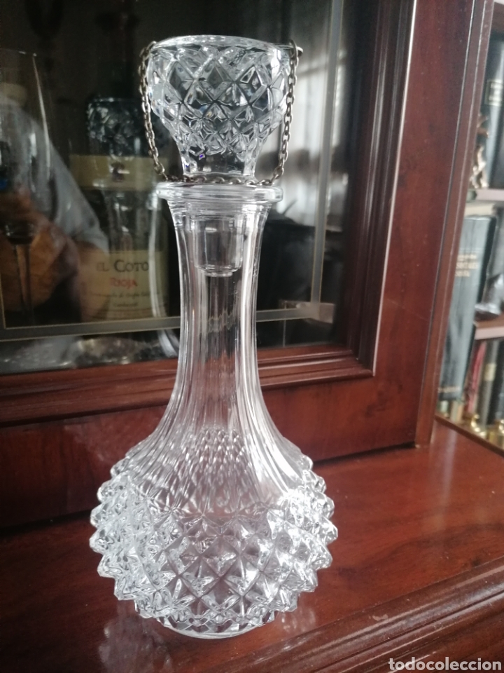 Antig&uuml;edades: Licorera cristal alem&aacute;n. - Foto 2