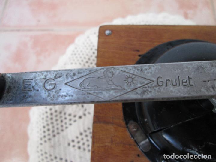 Antig&uuml;edades: Antiguo Molinillo de caf&eacute; Frances, E.G. Grulet. - Foto 6
