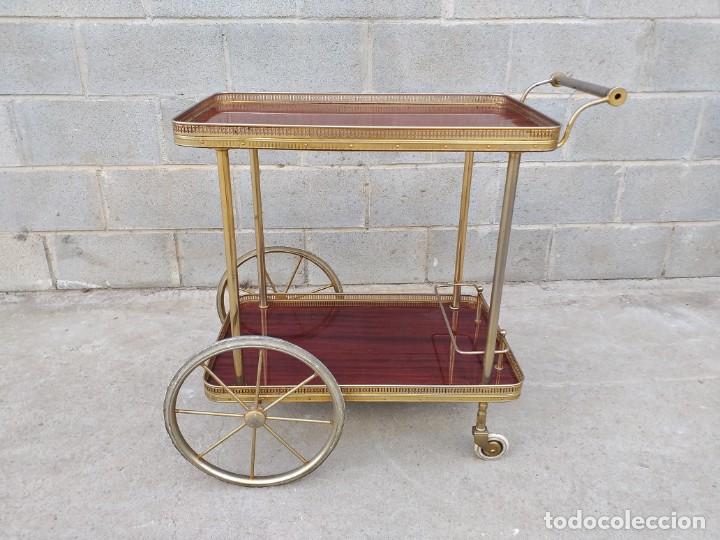 camarera carrito con ruedas mesa para bebidas c - Buy Vintage furniture on  todocoleccion