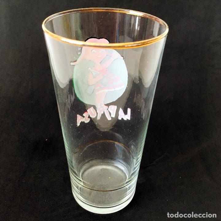 Antig&uuml;edades: VASO LA PITUSA - PUBLICIDAD CRISTAL - Foto 3