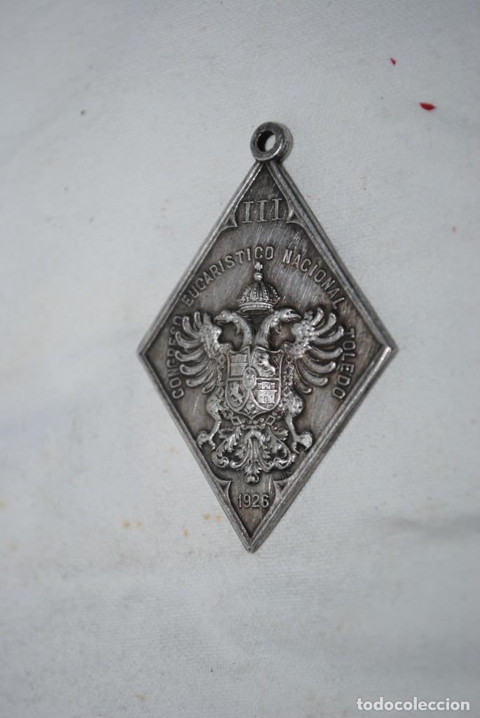 Antig&uuml;edades: MEDALLA CONGRESO EUCARISTICO NACIONAL 1926 - Foto 1