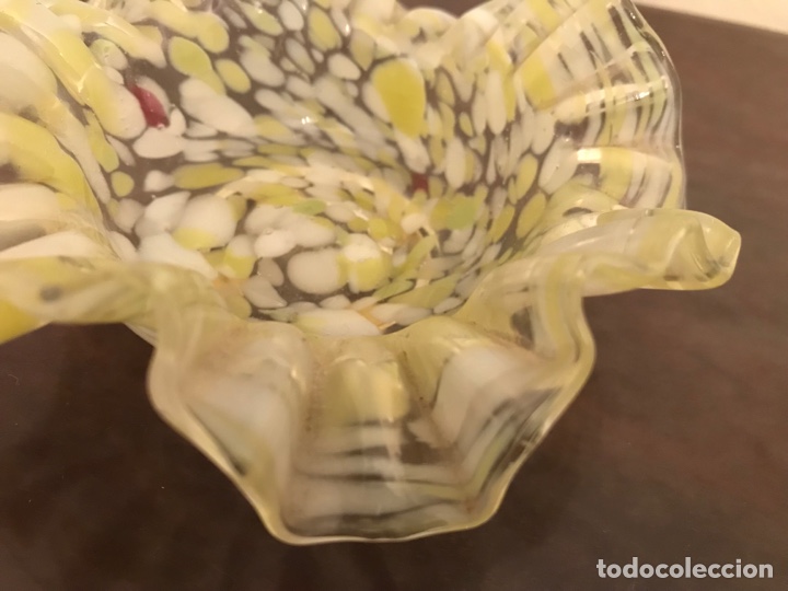 Antig&uuml;edades: Centro de cristal soplado - Foto 3