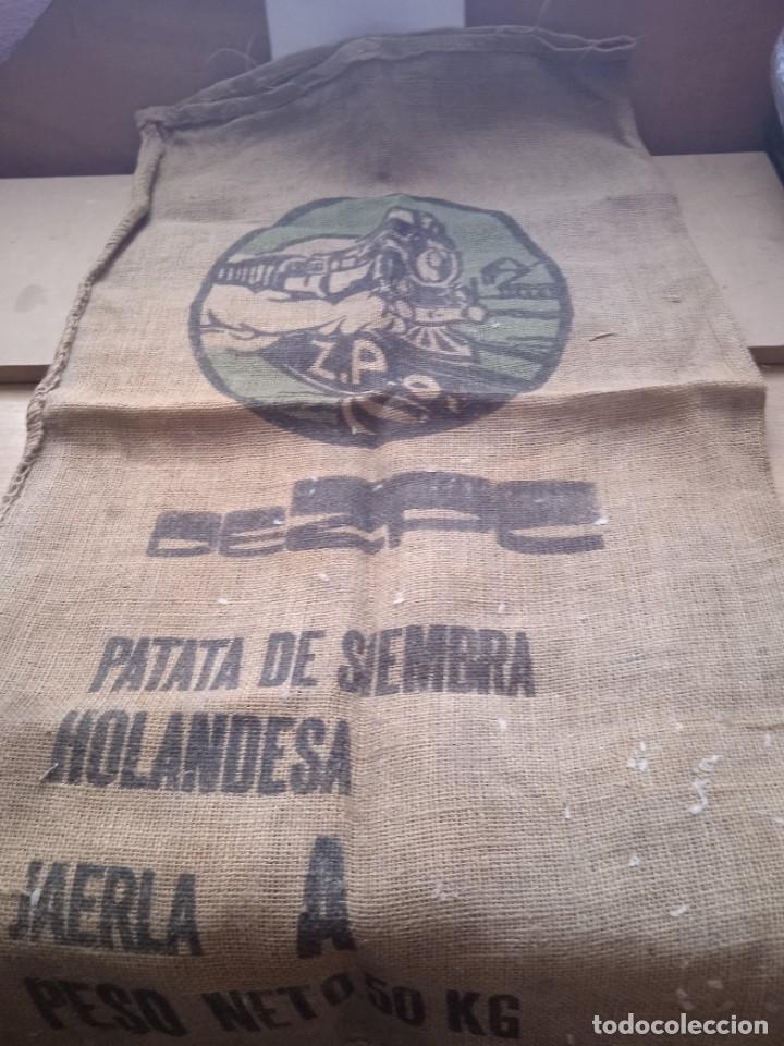 Antig&uuml;edades: Saco de alpillera antigua - Foto 2