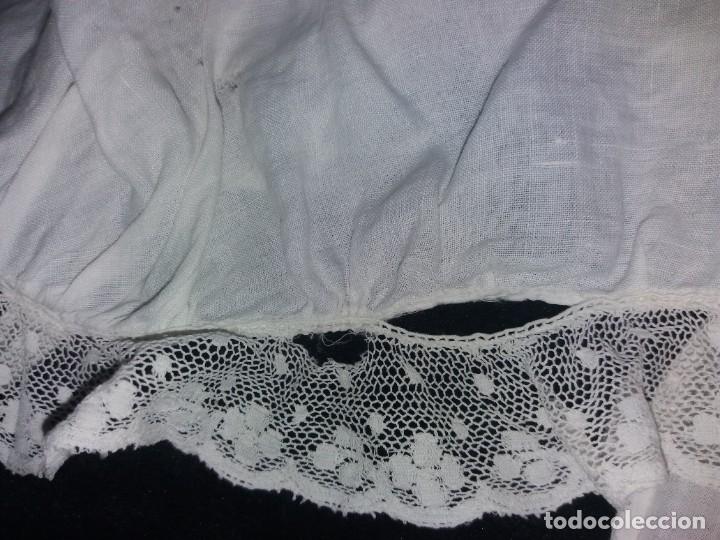 Antig&uuml;edades: Gorro de dormir siglo XIX - Foto 2