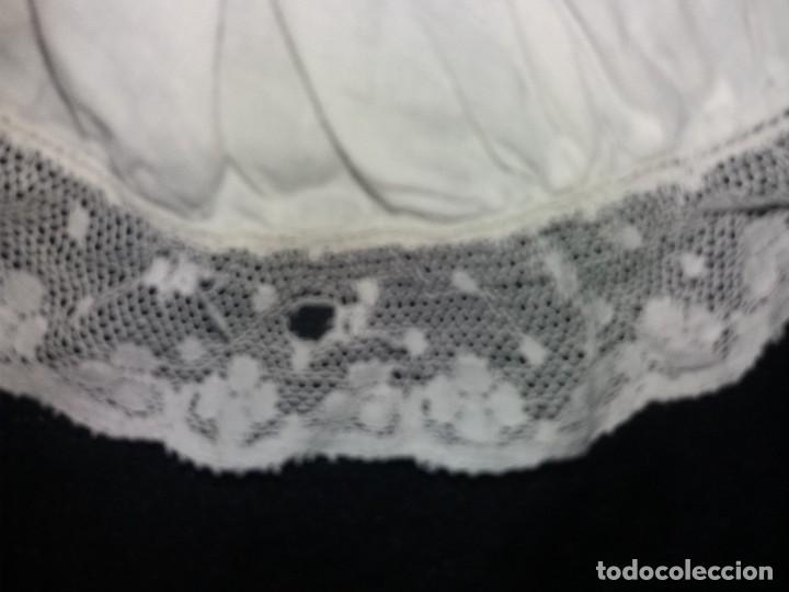 Antig&uuml;edades: Gorro de dormir siglo XIX - Foto 4