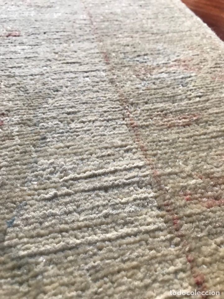 Antig&uuml;edades: Alfombra Zigler beige 92x62cm - Foto 4