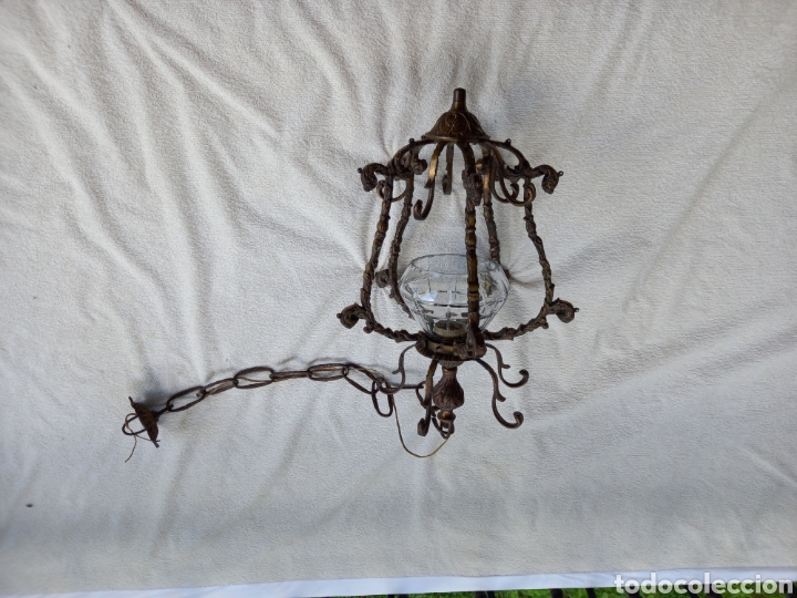 Antig&uuml;edades: ANTIGUO FAROL BRONCE - Foto 4