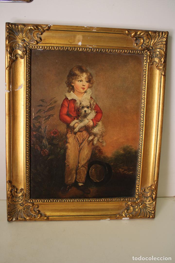 Antiques: cuadro vintage lamina master sinson